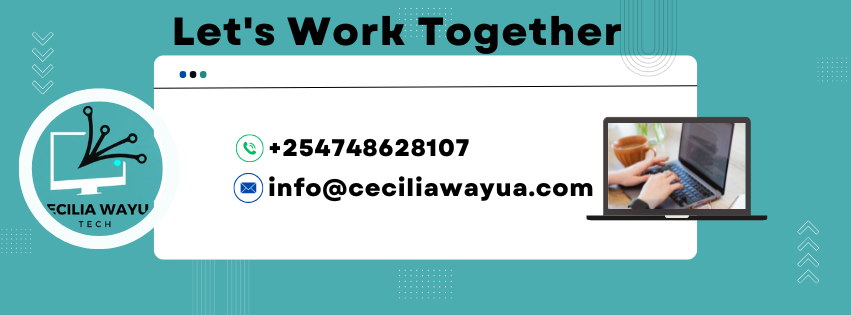 CeciliaWayua Tech Contact Poster